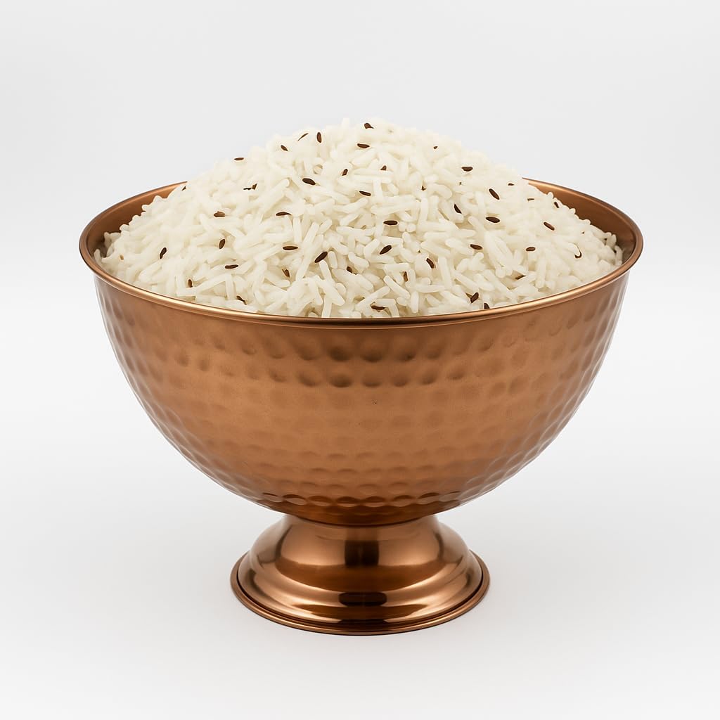 GURUBHAI EQUIPMENTS Spice Serving Bowls with Tray for Dining Table, Home, Restaurant & Hotel Use (BFFT-SRV-BWL-GLD)