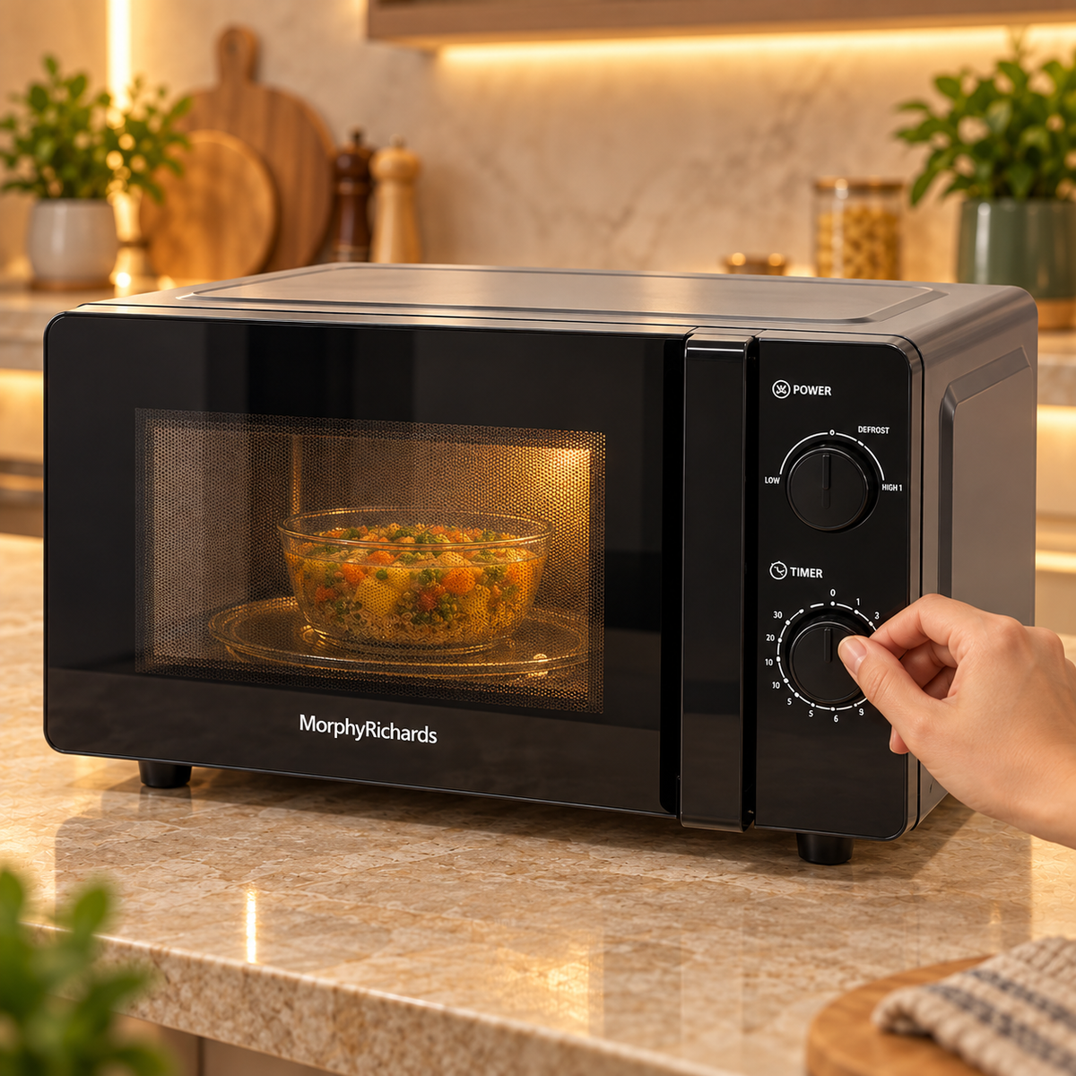 MORPHY RICHARD MICROWAVE 20 LTR