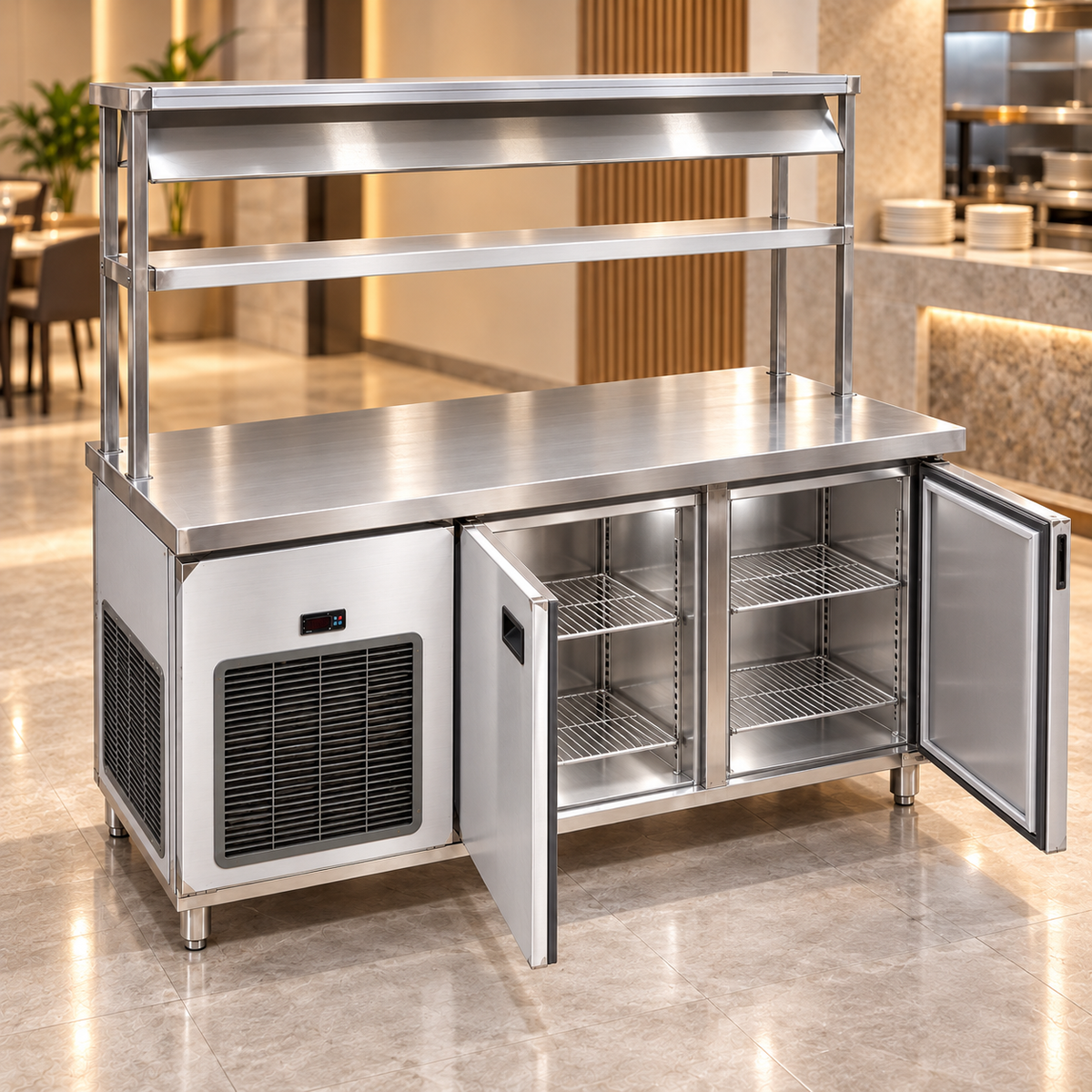 UNDERCOUNTER FRIDGE WITH PICKUP 60*24