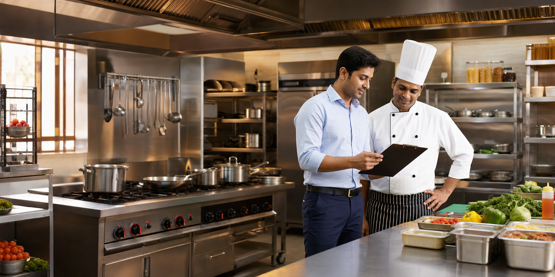 How to start a food business in India with commercial kitchen equipment