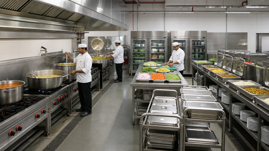 Hotel and Catering Kitchen Setup in India: Equipment, Cost and Banquet Guide