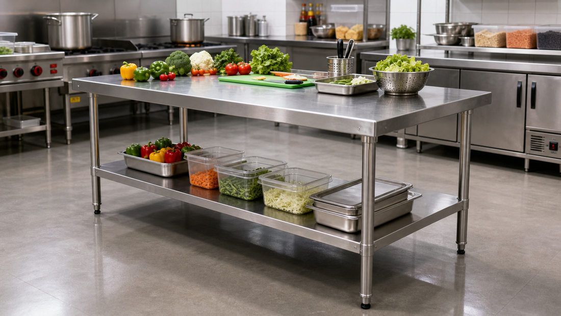 SS Table for Restaurant in India: Types, Sizes, Price & Buying Guide 2026