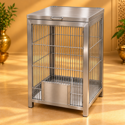 Gurubhai Equipments Onion-Potato Cage – Front View