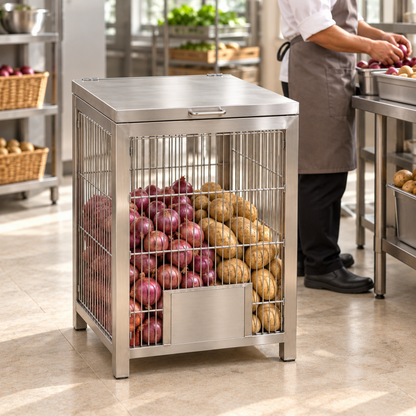 Gurubhai Equipments Onion-Potato Cage – How to Use