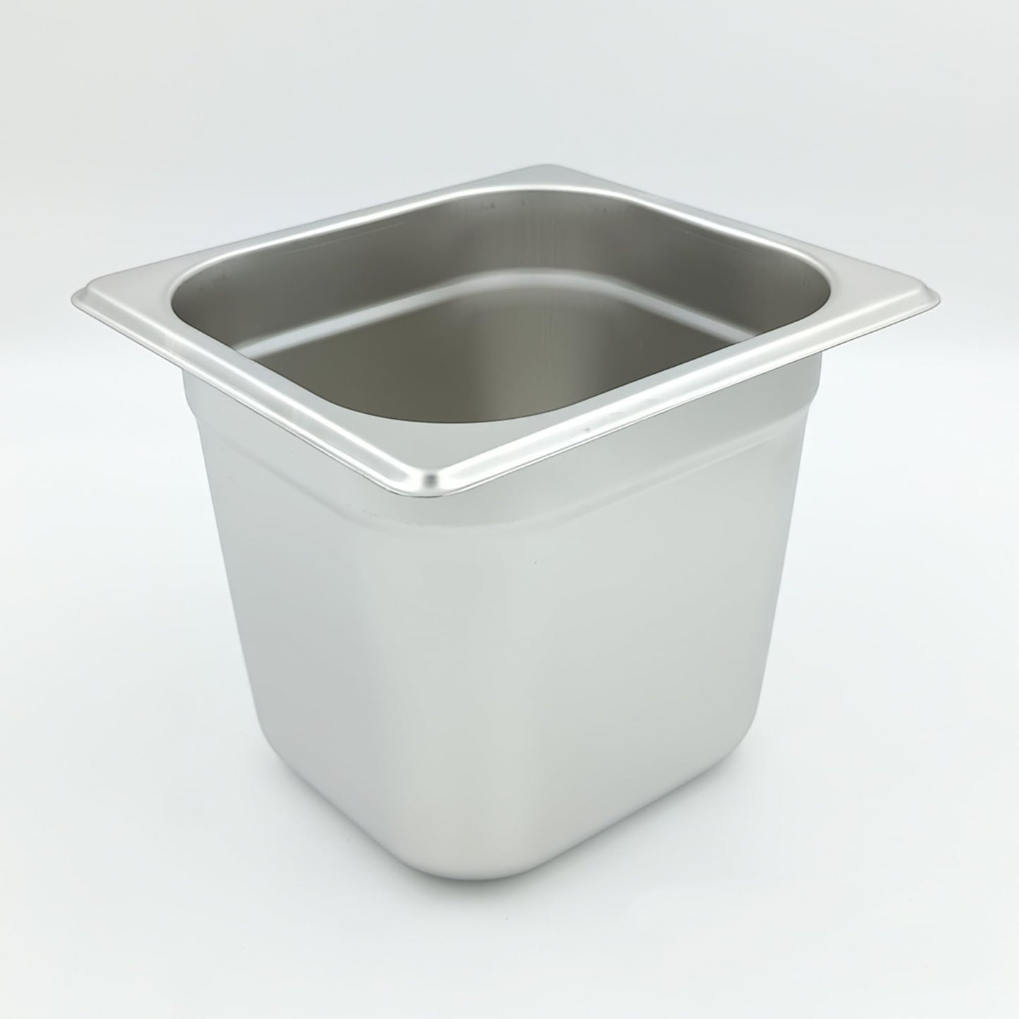 GURUBHAI EQUIPMENTS Gn Pan Food Container 1/2 100mm (4" Deep) Stainless Steel Gastronorm Pan with Lid-(Set of 1) – Easy-to-Clean Food Storage Solution for Commercial Kitchens, Catering use