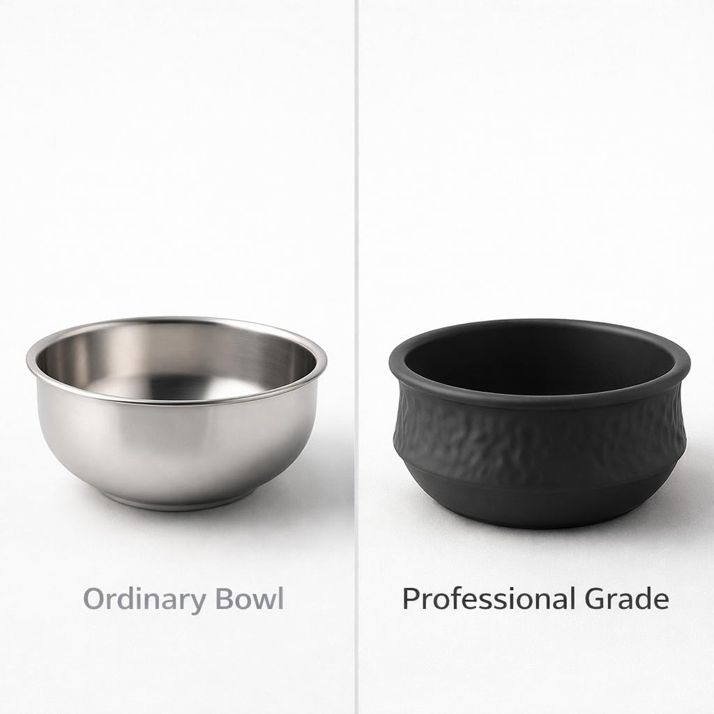 GURUBHAI EQUIPMENTS Melamine Gravy Serving Bowls with Handles | Durable Heat-Resistant Serving Dish for Curry, Dal, Sabzi & Starters | for Home, Hotel & Restaurant Use