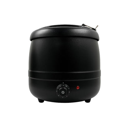 Gurubhai Equipments Electric Soup Kettle Warmer, 10 Liter, Soup Warmer, Soup Tureen for Catering, Restaurants, Buffets, and Food Service Businesses Ideal for Keeping Soups, Sauces, and Stews Warm