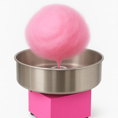 Gurubhai Equipments Commercial Cotton Candy Machine – Heavy-Duty Electric Candy Floss Maker for Hotels, Restaurants, Parties & Events | High-Performance Sugar Floss Machine for Professional Use