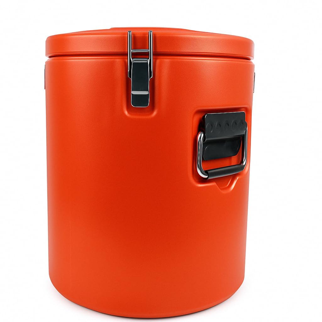 GURUBHAI EQUIPMENTS 28L Hot & Cold Insulated Food Container – Heavy-Duty Isothermal Storage Box for Catering, Commercial Kitchens & Outdoor Use | Isothermal Container for Hot & Cold Food Transport