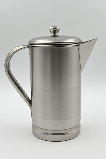 Gurubhai Equipments Stainless Steel Sambar & Sauce Serving Jug with Lid