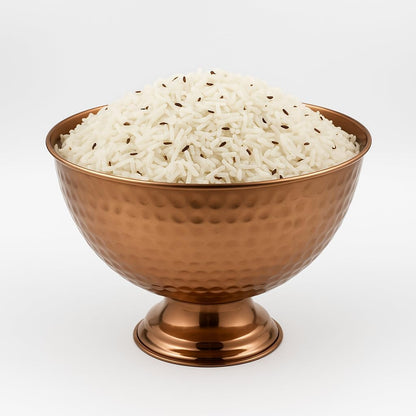 GURUBHAI EQUIPMENTS Spice Serving Bowls with Tray for Dining Table, Home, Restaurant & Hotel Use (BFFT-SRV-BWL-GLD)