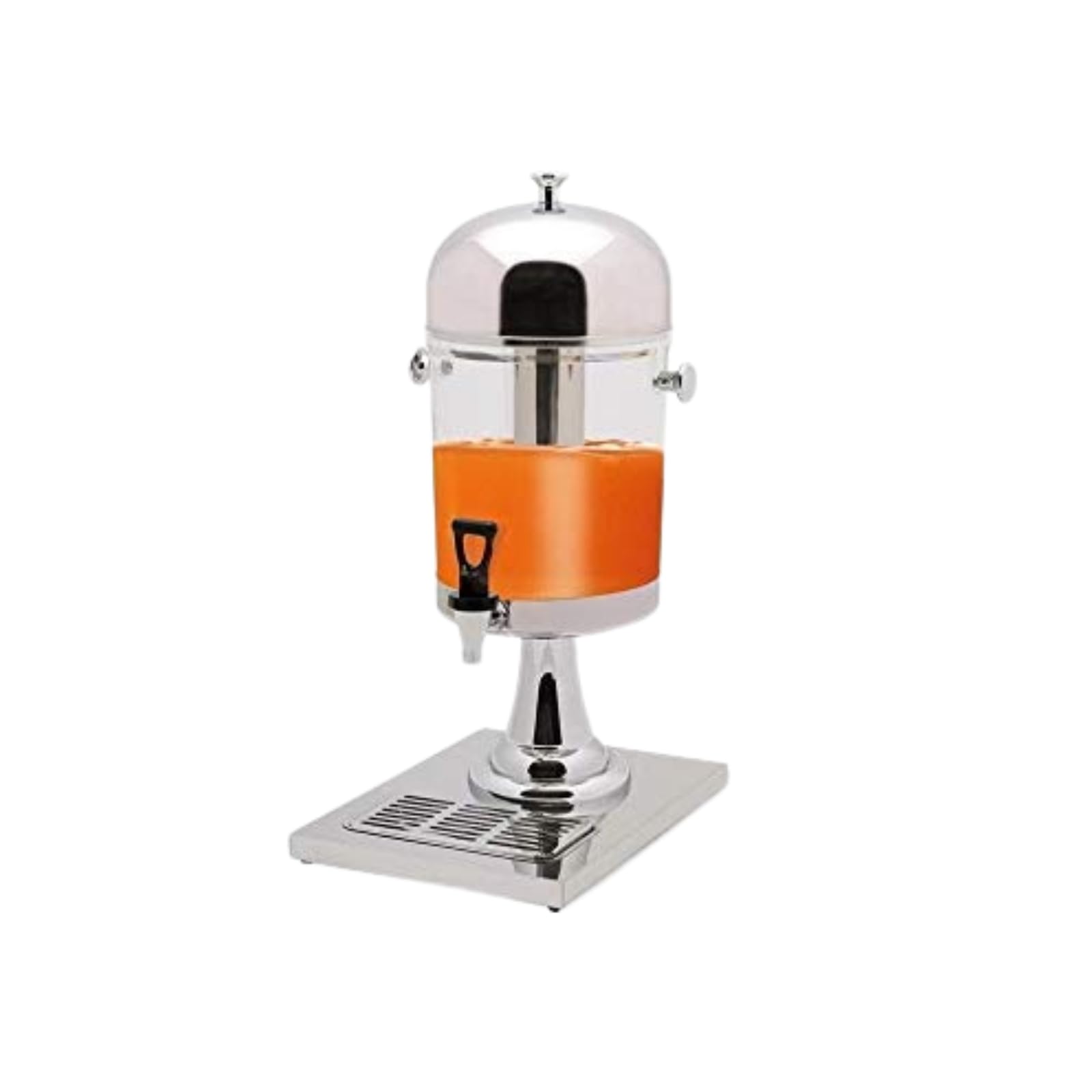 Gurubhai Equipments 8-Litre Commercial Juice Dispenser – Stainless Steel Cold Drink & Beverage Dispenser for Restaurants, Hotels & Events | Ideal for Juice, Milk, Lemonade & Iced Tea