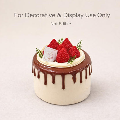 Gurubhai Equipments Artificial Food Prop for Restaurant Display | Realistic Fake Food Model for Café, Bakery Showcase & Food Photography | Decorative Non-Edible Display Item