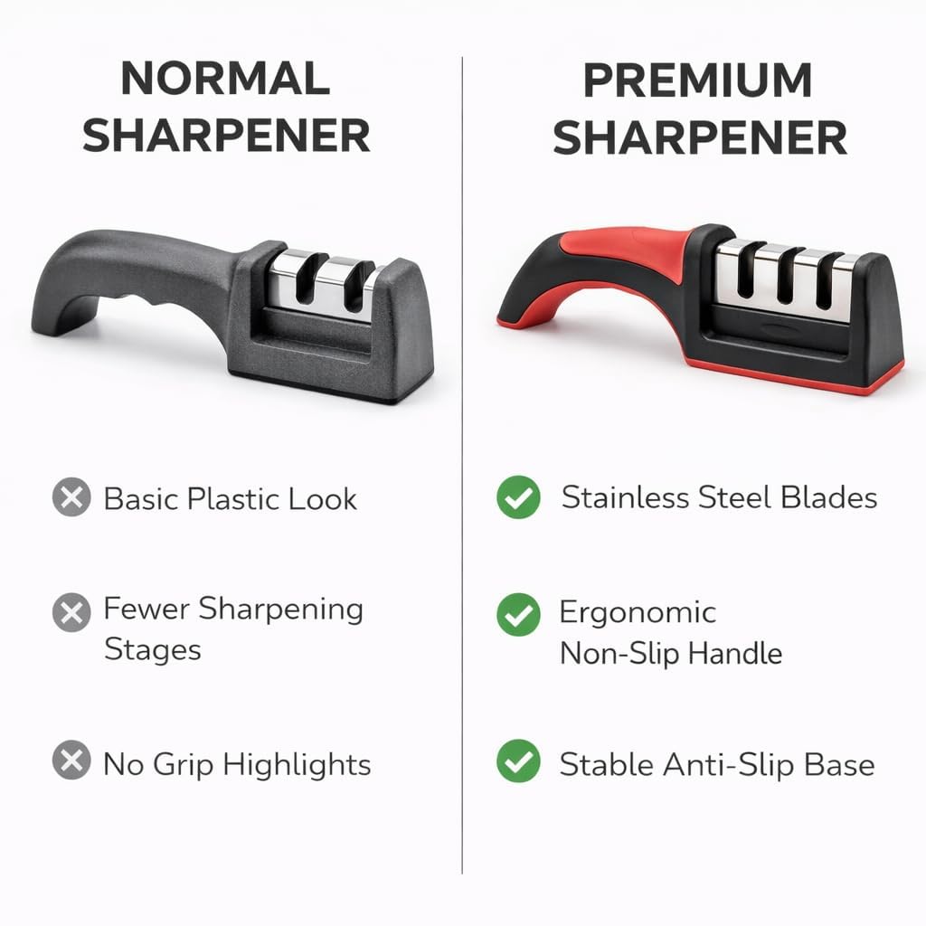 Gurubhai Equipments Stainless Steel Hand Grater with Ergonomic Handle | Multipurpose Vegetable, Cheese & Fruit Grater for Kitchen Use | Durable & Easy-to-Clean Flat Grater