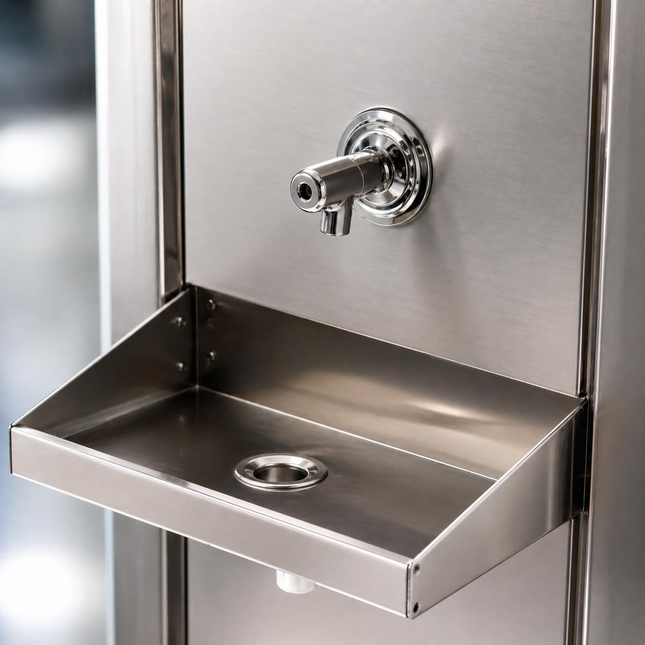 Gurubhai Equipments 40L Stainless Steel Water Cooler | Commercial Drinking Water Cooler Machine | Heavy Duty Electric Water Cooler for Office, School & Restaurant