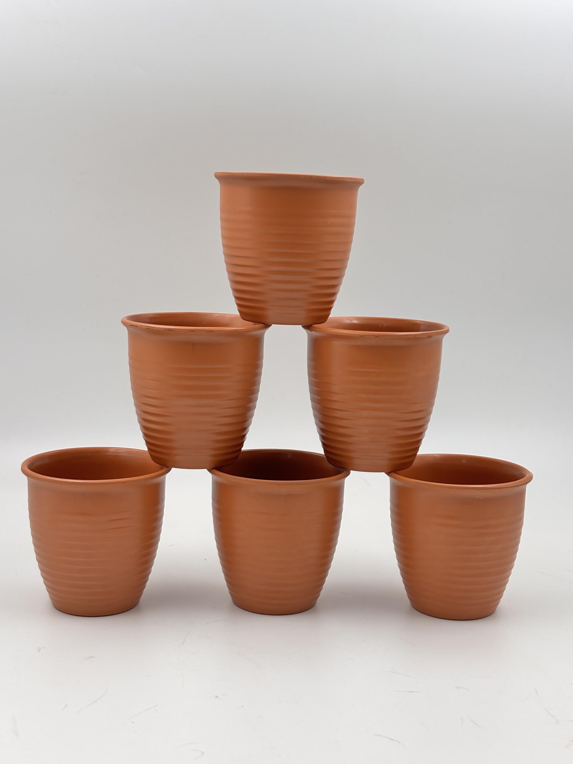 GURUBHAI EQUIPMENTS Melamine Tea Kullad Set of 6 (160 ml) – Traditional Chai Cups, Unbreakable, Microwave-Safe & Reusable for Home, Cafés & Tea Stalls