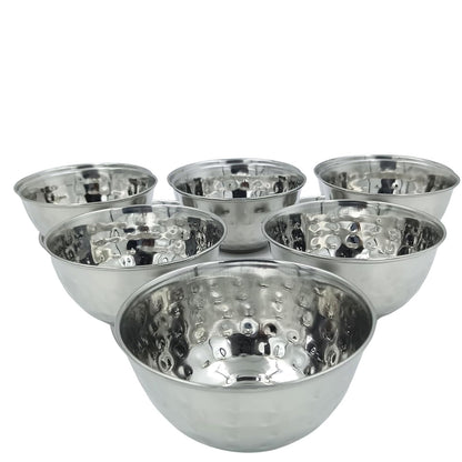 GURUBHAI EQUIPMENTS Spice Serving Bowls with Tray for Dining Table, Home, Restaurant & Hotel Use