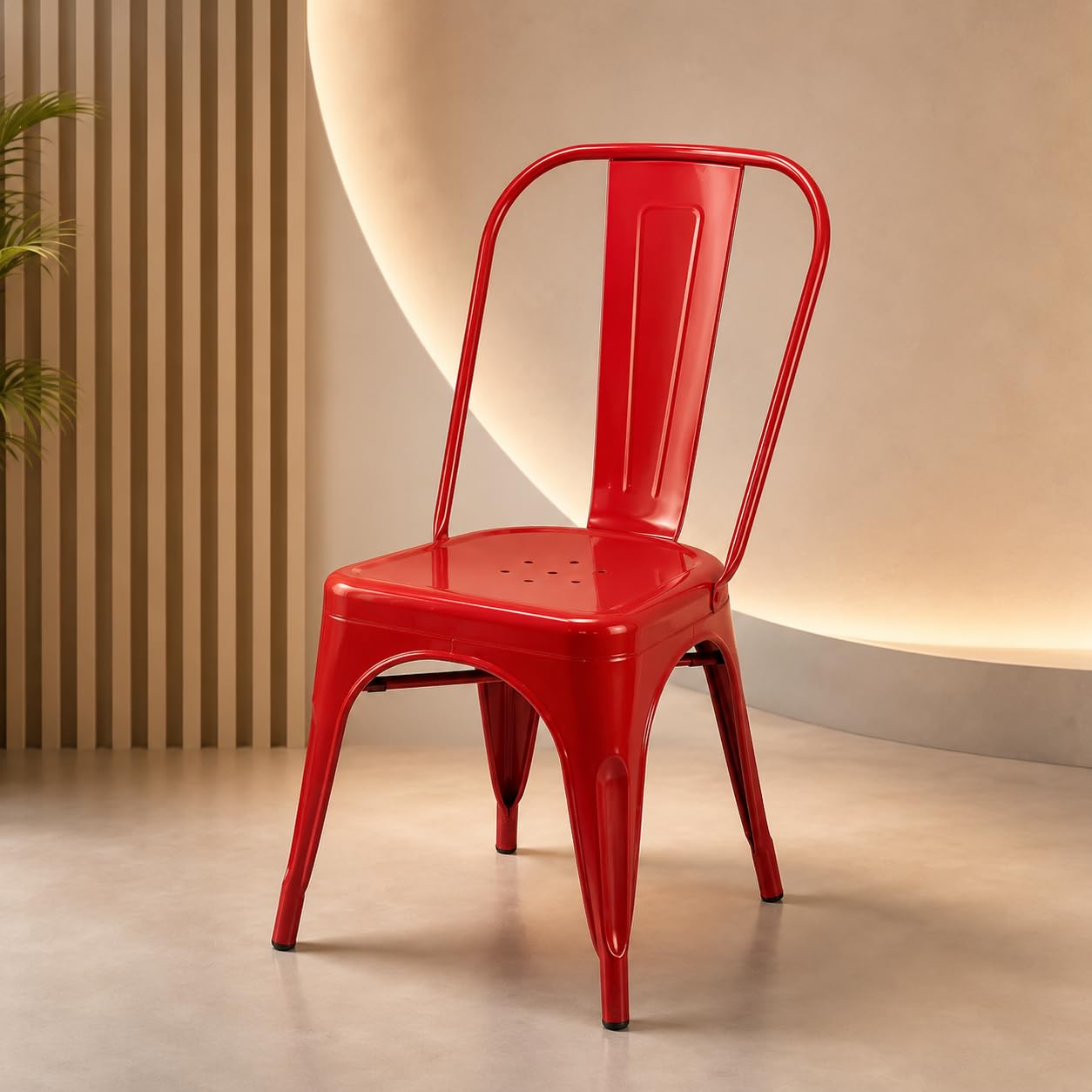 GURUBHAI EQUIPMENTS Dining Chair Restaurant Chair Cafe Chair for Home Dining Room Indoor Outdoor Seating
