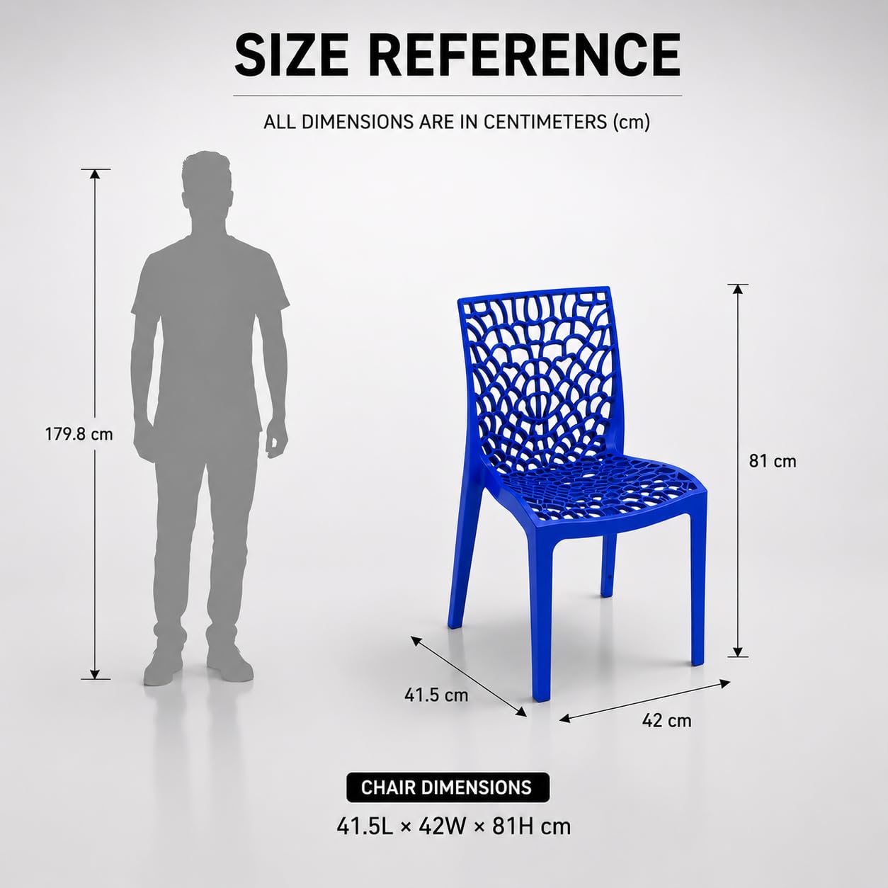 GURUBHAI EQUIPMENTS Dining Chair Restaurant Chair Cafe Chair for Home Dining Room Indoor Outdoor Seating
