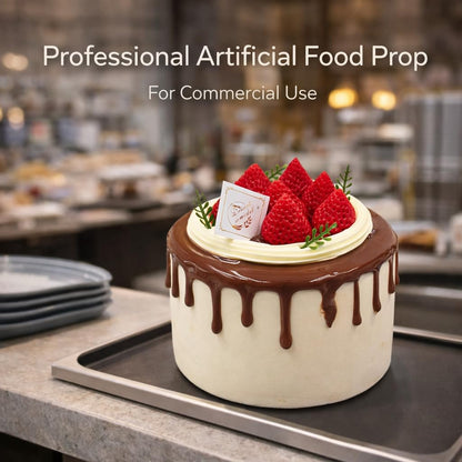Gurubhai Equipments Artificial Food Prop for Restaurant Display | Realistic Fake Food Model for Café, Bakery Showcase & Food Photography | Decorative Non-Edible Display Item