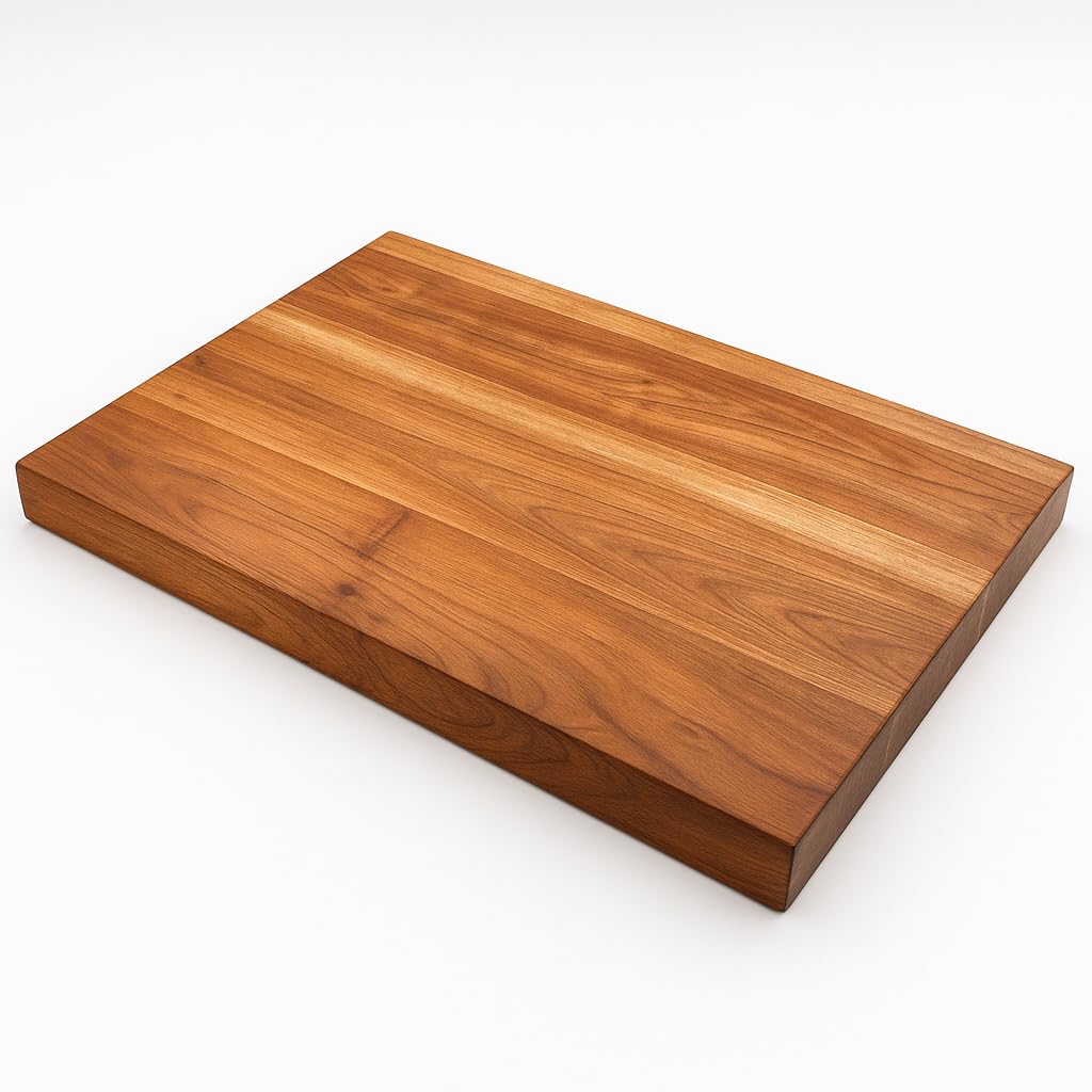 Gurubhai Equipments Wooden Chopping Board – Multipurpose Cutting & Kneading Board for Vegetables, Baking, Dough, and Fafda Making | Durable, Smooth Surface for Home & Kitchen Use
