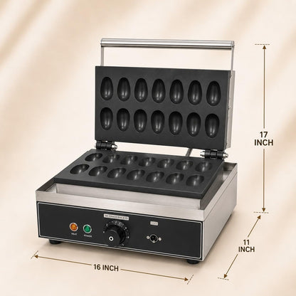 Gurubhai Equipments Commercial Waffle Maker Machine