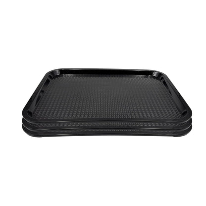 Gurubhai Equipments Serving Tray Heavy-Duty Rectangular Fast Food Trays for Restaurant, Cafeteria, Kitchen & Home Use | Easy-to-Clean, Non-Slip Food Serving Trays