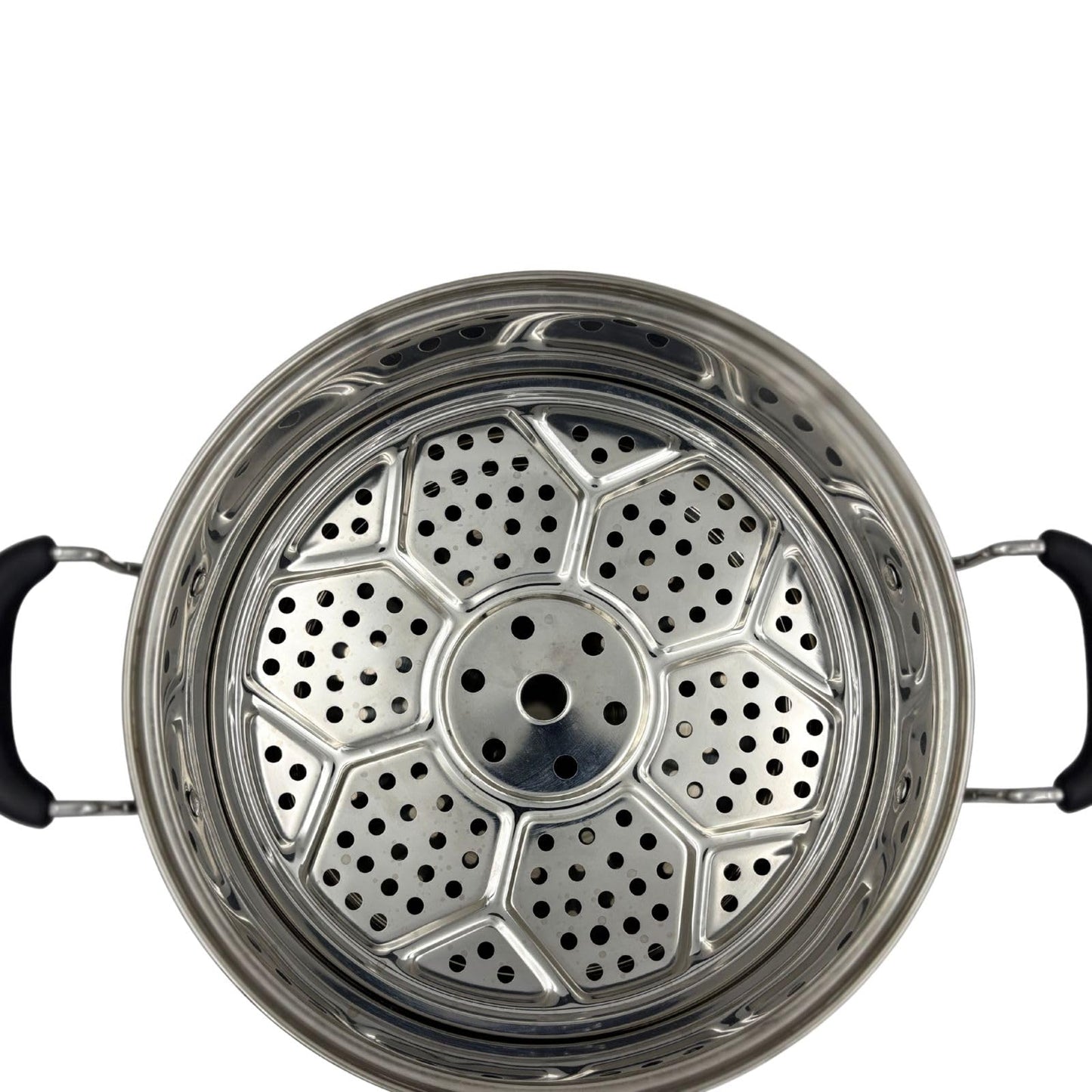 Gurubhai Equipments Stainless Steel Momos Steamer Cooker – 3 Tier, 30 cm with Lid – Multipurpose Steamer for Momos, Modak, Idli & Vegetables – Induction & Gas Stove Compatible – Silver