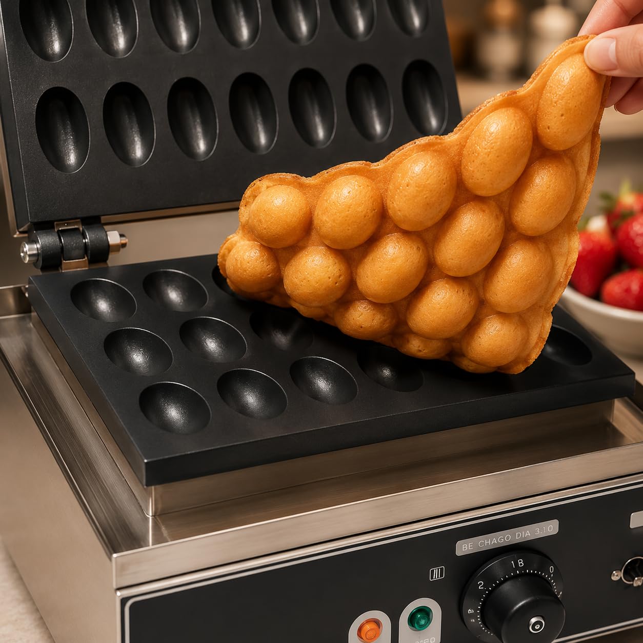 Gurubhai Equipments Commercial Waffle Maker Machine