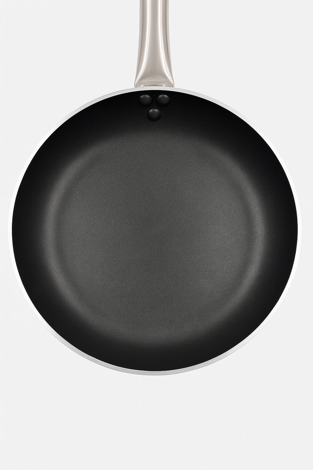 GURUBHAI EQUIPMENTS Premium Non-Stick Frying Pan with Stainless Steel Handle | Heavy Duty Fry Pan for Induction | Easy Clean Tawa for Roti, Omelette, Pancake, Cooking & Frying