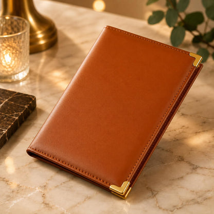 Gurubhai Equipments Bill Folder for Restaurant & Café Receipt Presenter with Thank You Print – Durable Menu & Receipt Holder for Hotels, Dine-in & Billing