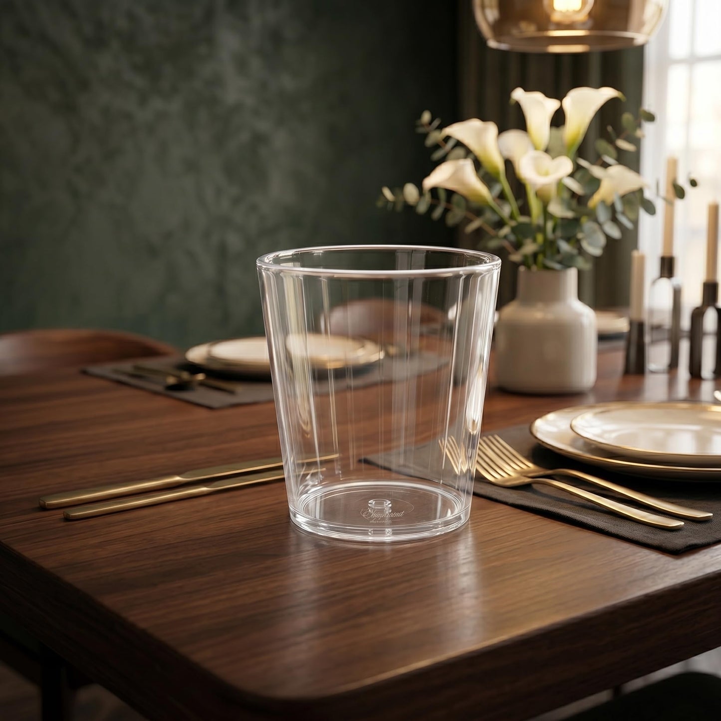GURUBHAI EQUIPMENTS Heavy Base Drinking Glass Clear Water Juice Glasses for Mojito Cocktail Milk Soft Drinks Beverage Glassware