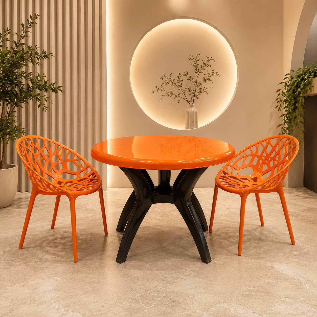 GURUBHAI EQUIPMENTS Dining Chair Restaurant Chair Cafe Chair for Home Dining Room Indoor Outdoor Seating