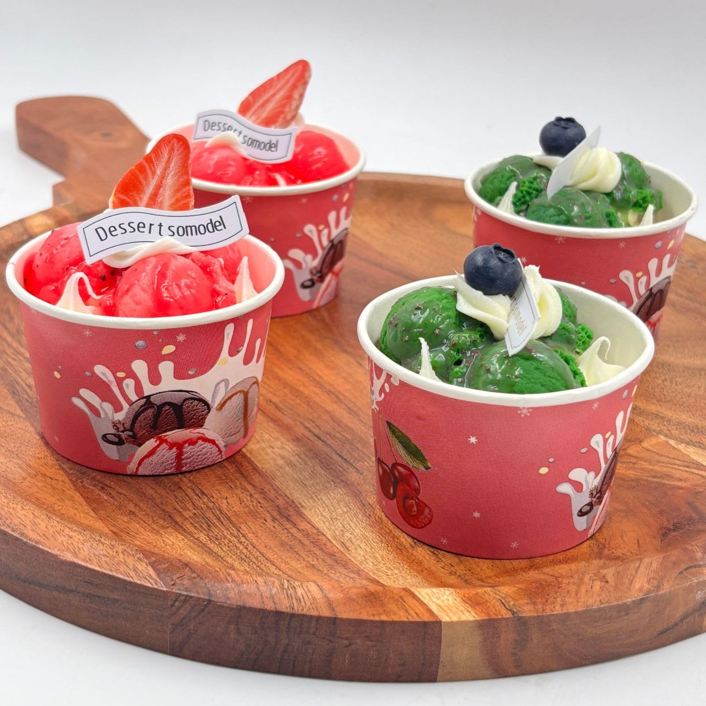 GURUBHAI EQUIPMENTS Artificial Realistic Fake Decorative Food Models for Bakery Display, Photography Props, Restaurants & Kitchen Decor
