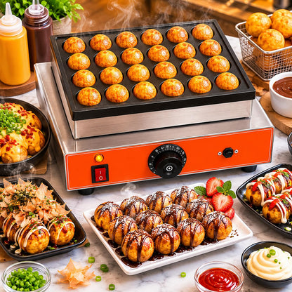 Gurubhai Equipments Commercial Waffle Maker Machine, Electric Belgian Waffle Baker, Professional Waffle Machine for Cafe Bakery Restaurant Food Stall