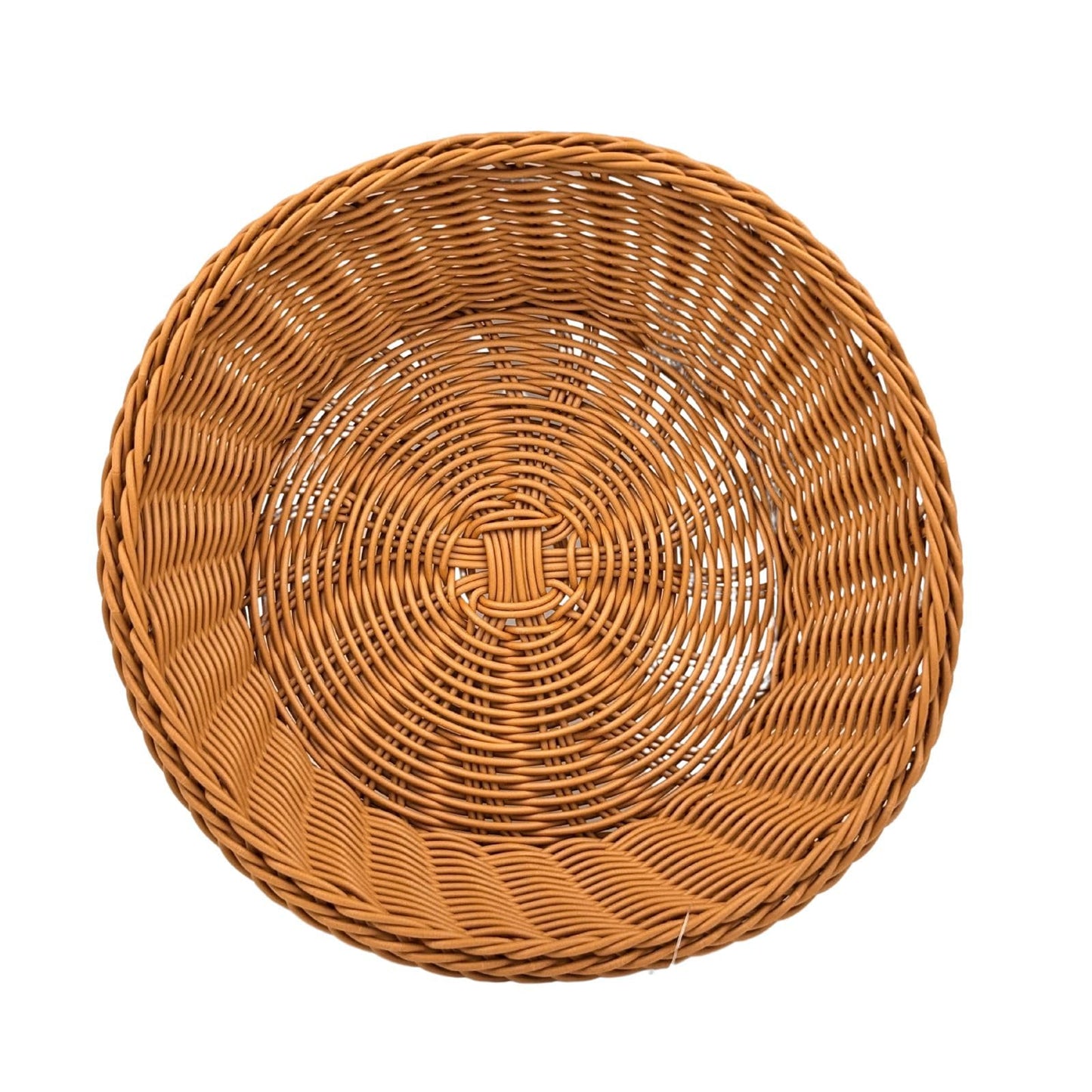 Gurubhai Equipments Wicker Basket with Handle, Handwoven Storage and Carry Basket for Home, Kitchen, Laundry and Gift Hampers
