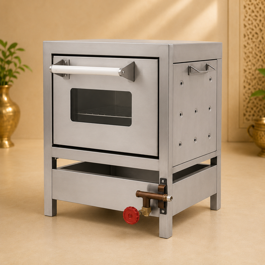 Gas Pizza Oven 12 × 18 – 2 Shelf, 4 Pizza Capacity