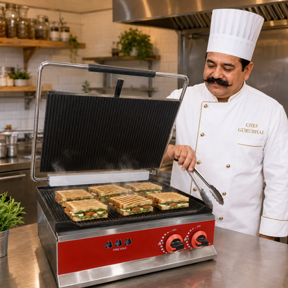 Gas Griller 12 × 19 – 6 Jumboo Slice - product view 4