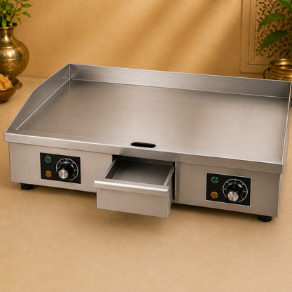 Electric Griddle Plate 29 × 16 – 4400 W - product view 7