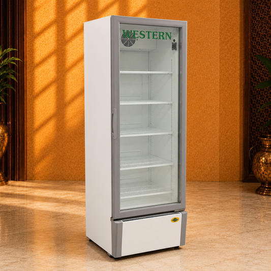 Commercial Visi Cooler – 360 L, 5 Shelves