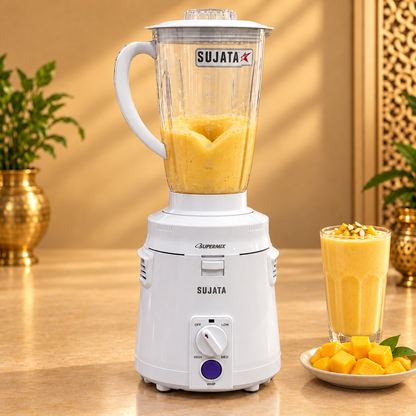 Gurubhai Equipments Sujata Supermix Mixer Grinder – 900 W – In Use