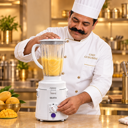 Gurubhai Equipments Sujata Supermix Mixer Grinder – 900 W – Features