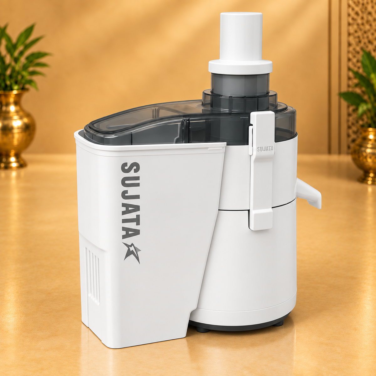 Gurubhai Equipments Sujata Powermatic Juicer – 900 W – Front View
