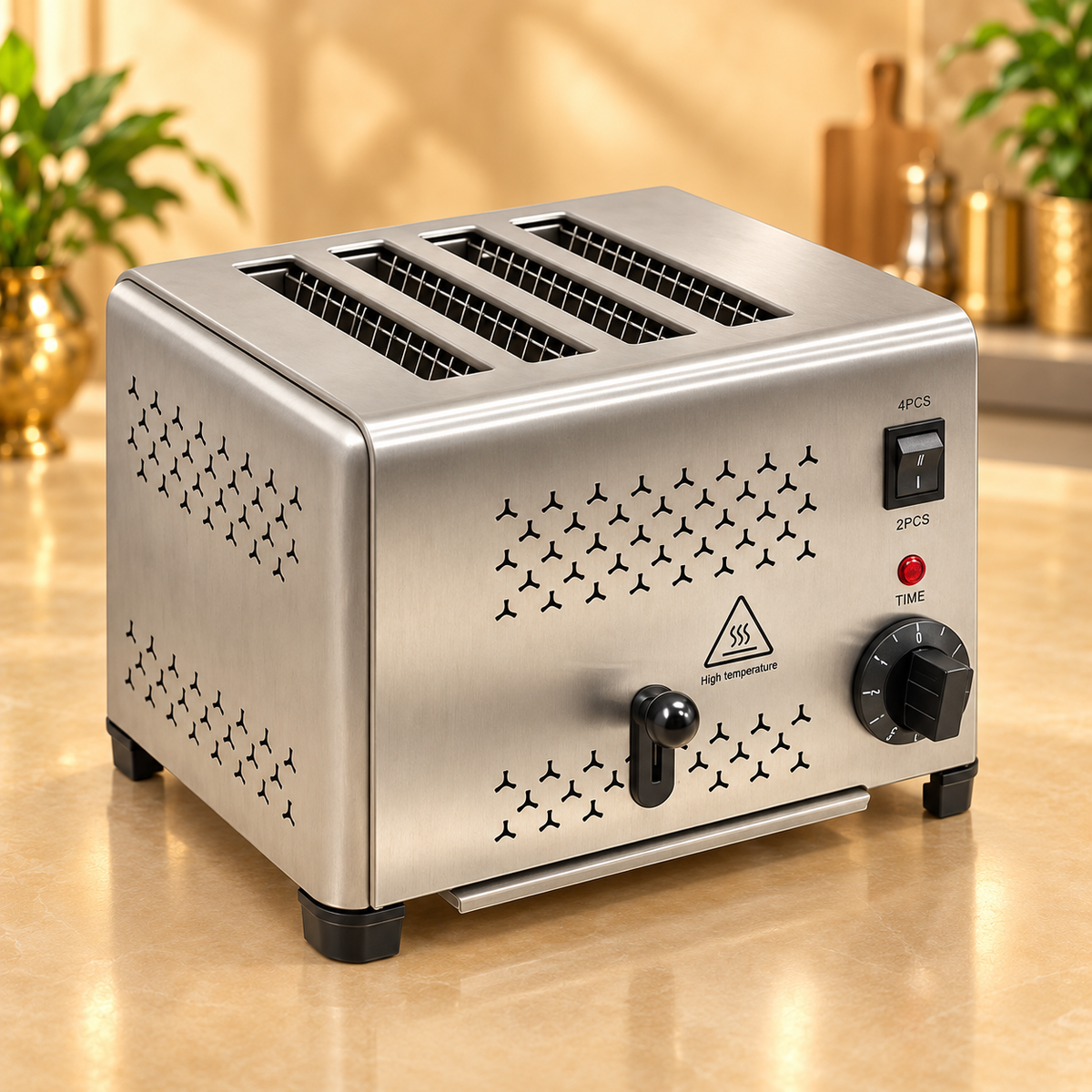 4 SLICE POPUP TOASTER