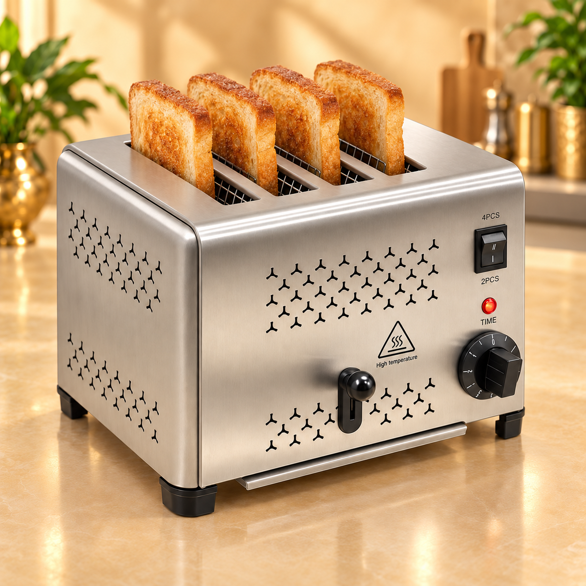 4 SLICE POPUP TOASTER
