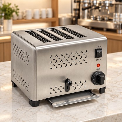 4 SLICE POPUP TOASTER