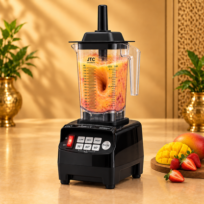 Gurubhai Equipments JTC OmniBlend V TM-800A Blender – Black, 1.5 L – In Use