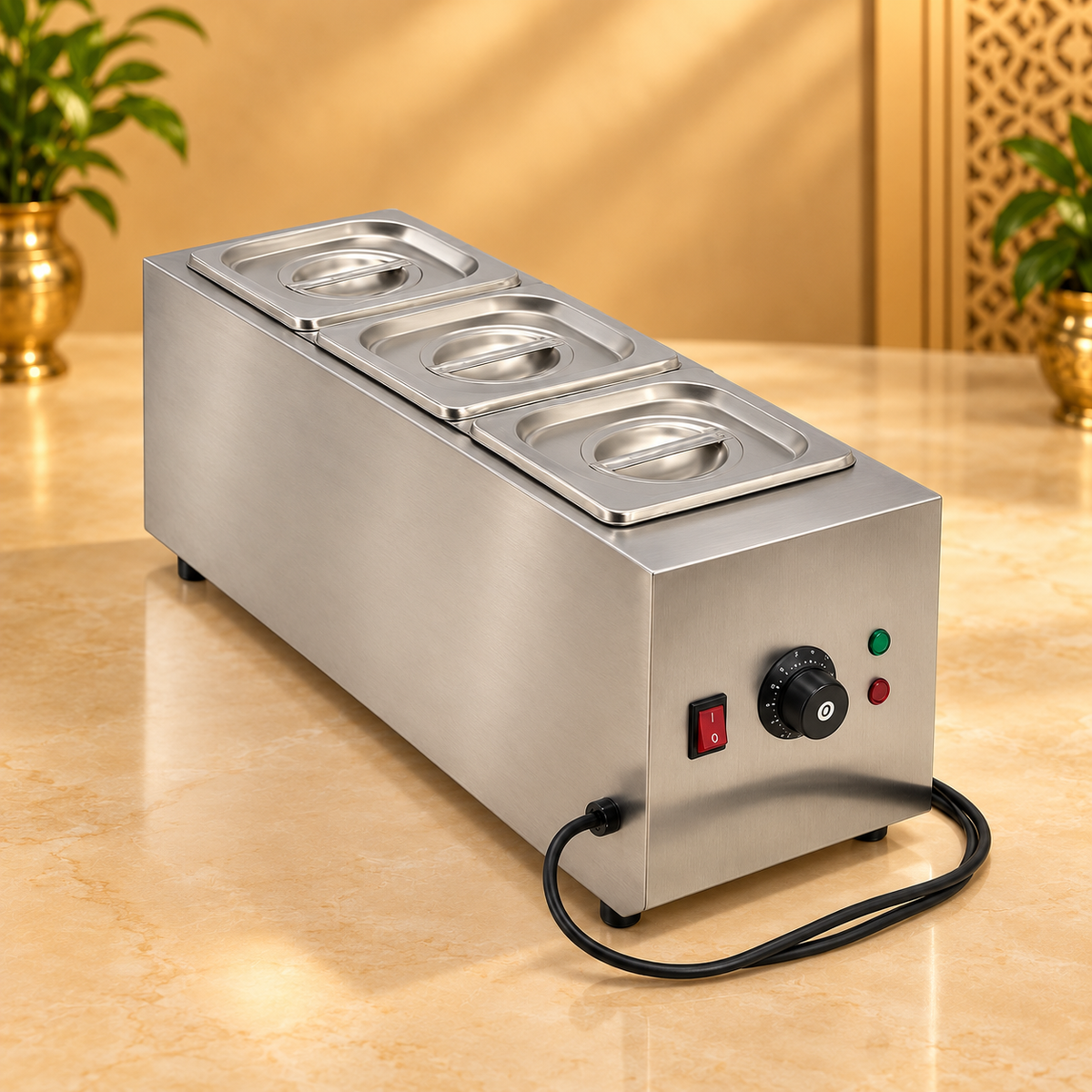 CHOCOLATE MELTER - 3 PANS