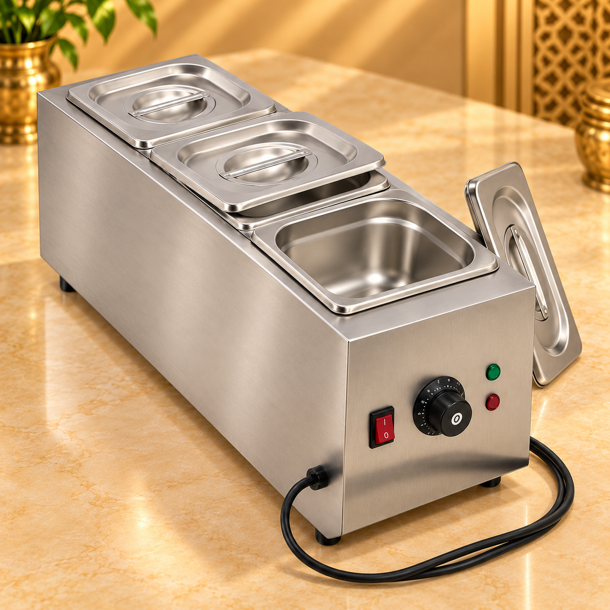 CHOCOLATE MELTER - 3 PANS