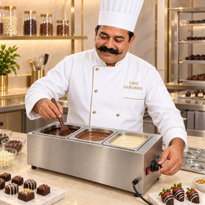 CHOCOLATE MELTER - 3 PANS